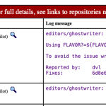When a commit goes wrong